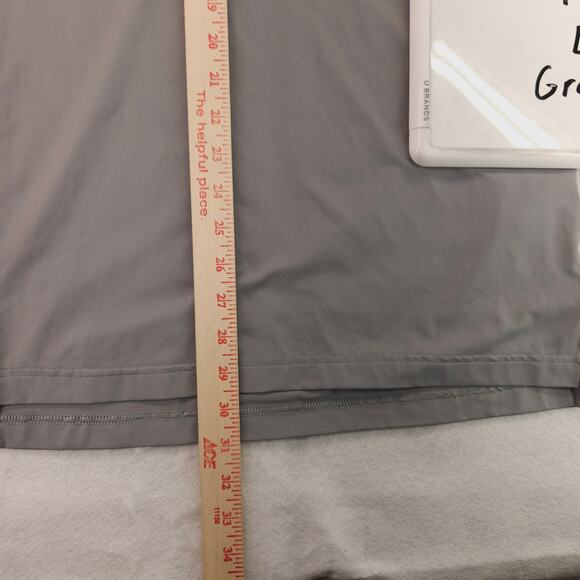 Adidas Short Sleeve Collared Polo Shirt Adult Mens Size Large L Gray Pink - Picture 8 of 9